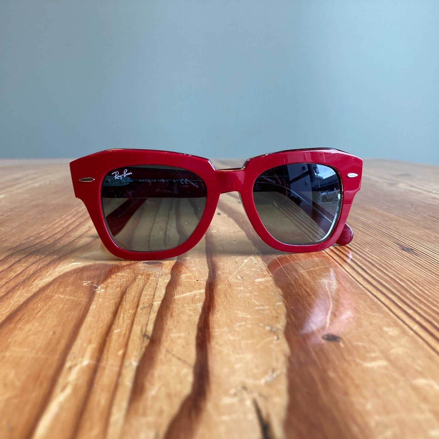 49/20 - Ray Ban RayBan Red State Streed 2186 Sunglasses Glasses 0206BS