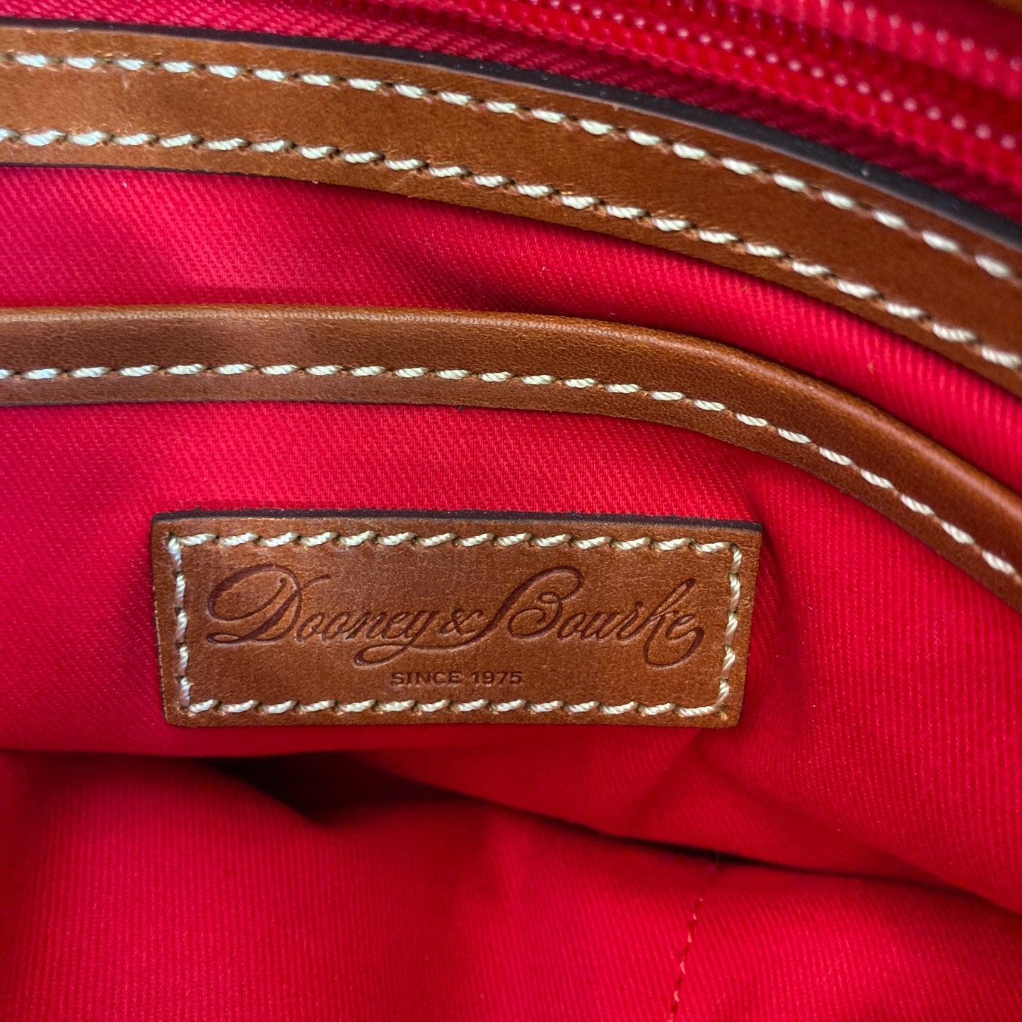 Dooney & Bourke Navy Pebble Grain Lexington Shopper Large Tote Bag - 0801TH