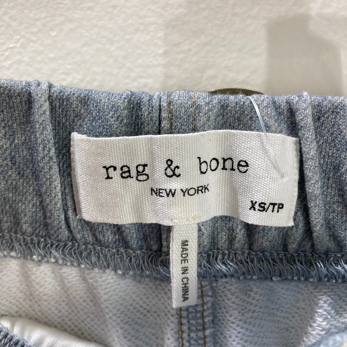 Rag & Bone Light Faux Denim Pull On Miramar Jogger Pants - Size XS - 1015NE