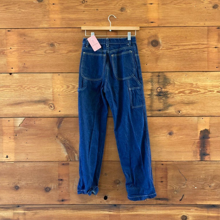 Jem! Los Angeles Dark Wash Denim Utility Workwear Jeans Pants - Size 2 - 0312IG