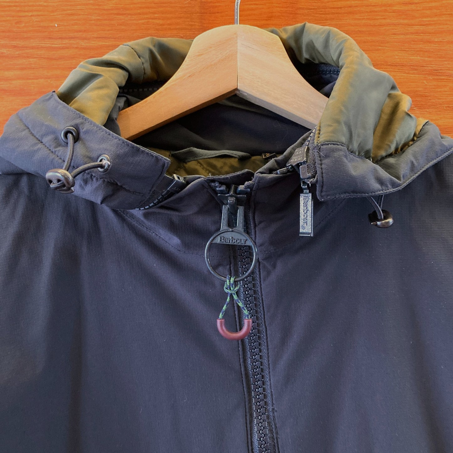 M Mens - Barbour Navy Waterproof Breathable Whitburn Hooded Jacket Coat 0219LK