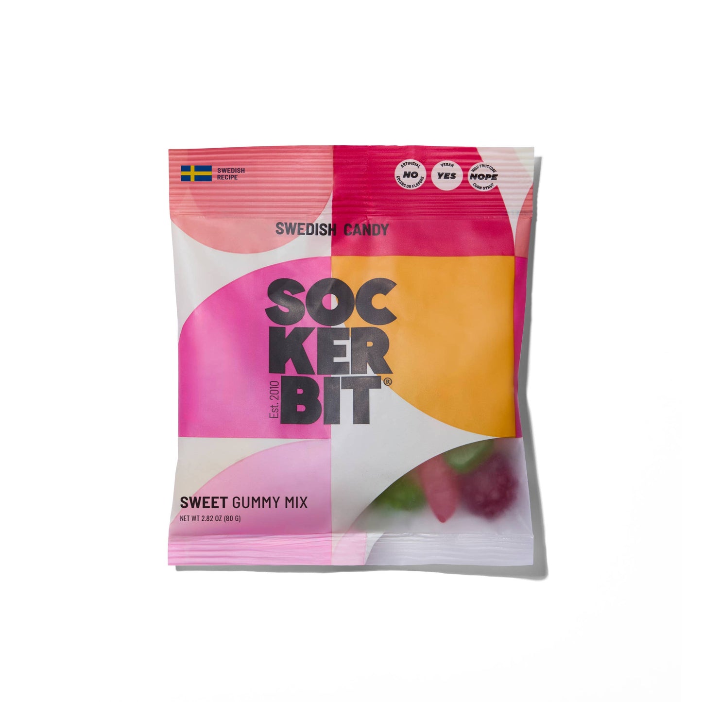Sockerbit - Sweet Gummy Mix Swedish Candy - 2.8oz