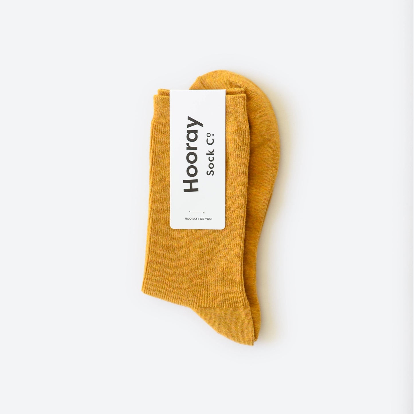 Hooray Sock Co. - Goldenrod (Cotton): Small (Women's 4 - 10)