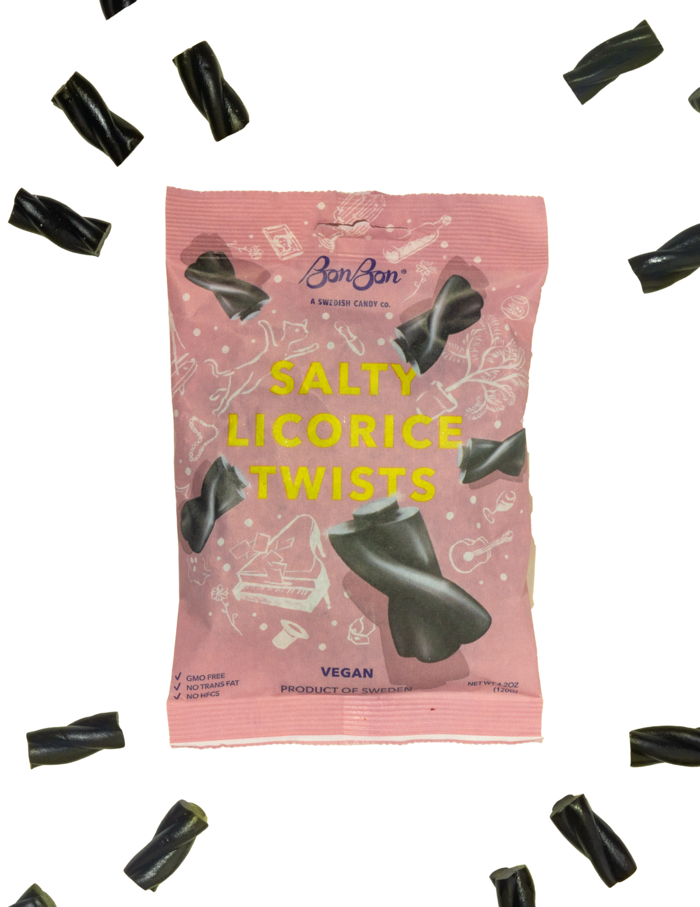 Licorice Twist - Swedish Candy 4.2oz (120g)