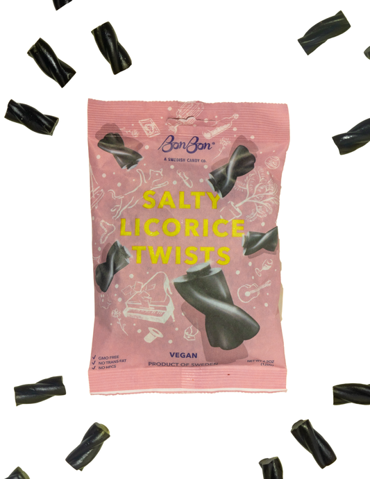 Licorice Twist - Swedish Candy 4.2oz (120g)