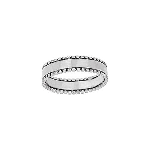 Tiger Mountain Jewelry - Gaining Traction Sterling Silver Ring: 9