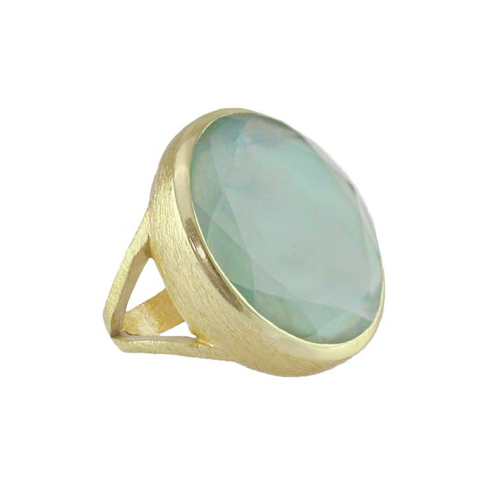 Marcia Moran - Idaho Ring: Aqua / 7