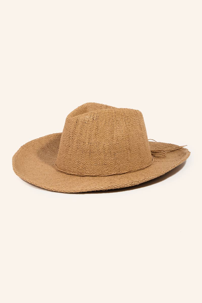 Straw Weave Sun Hat: RU