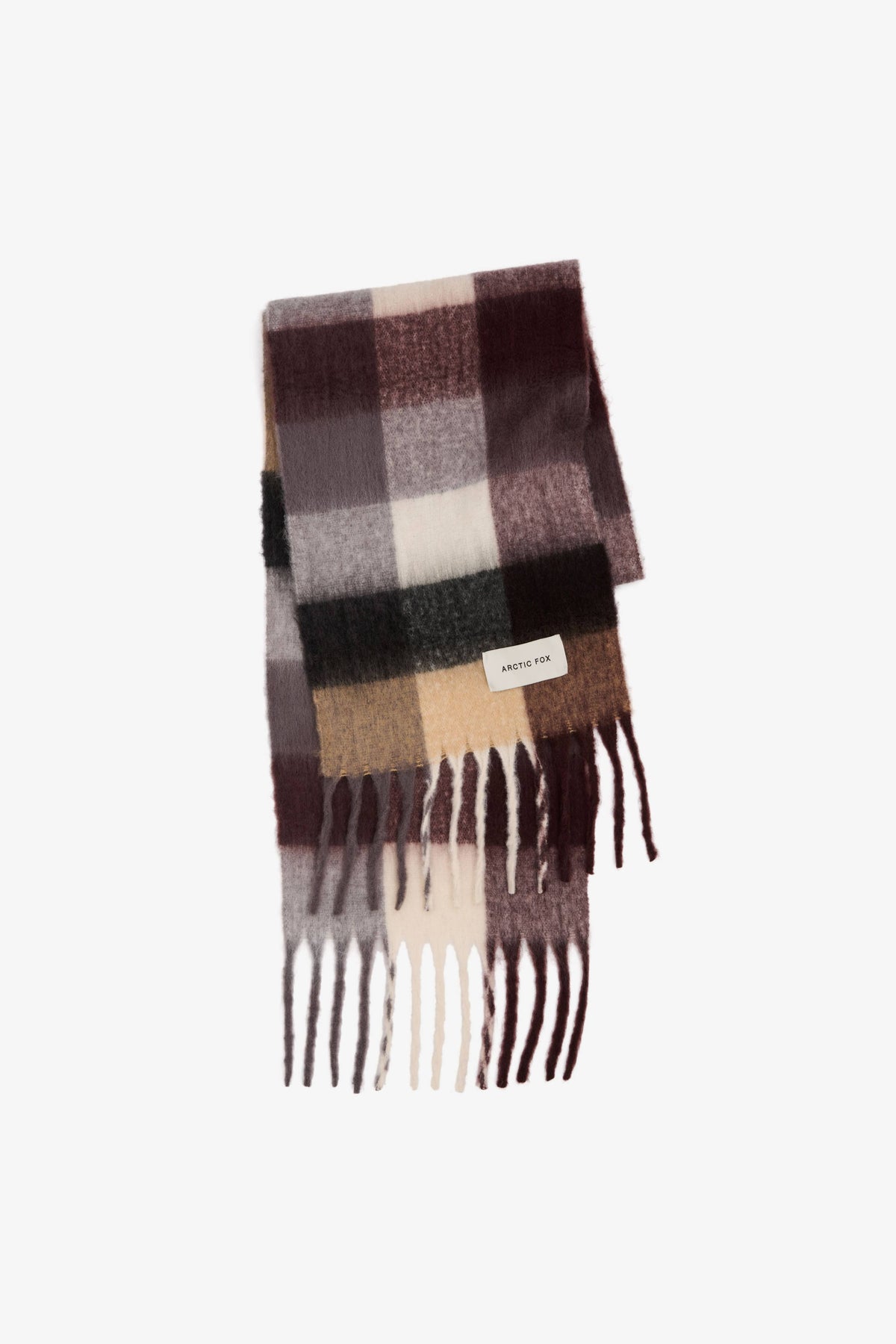 Arctic Fox & Co. - North America - The Reykjavik Scarf - 100% Recycled - Dark Berry - FW26