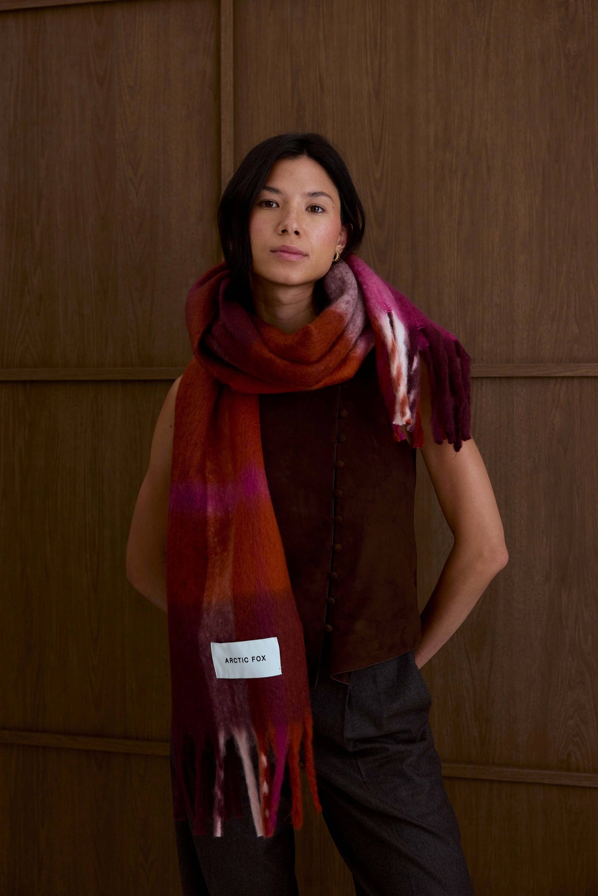 Arctic Fox & Co. - North America - The Stockholm Scarf - 100% Recycled - Autumnal Falls - FW26