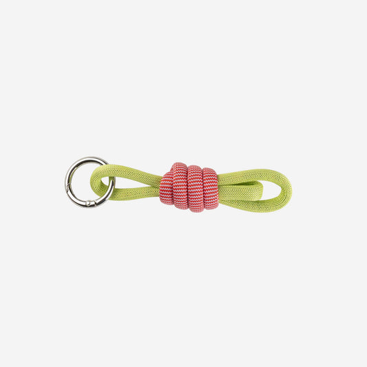 VERLOOP | knits - Trio Wrap Keychain: Poppy