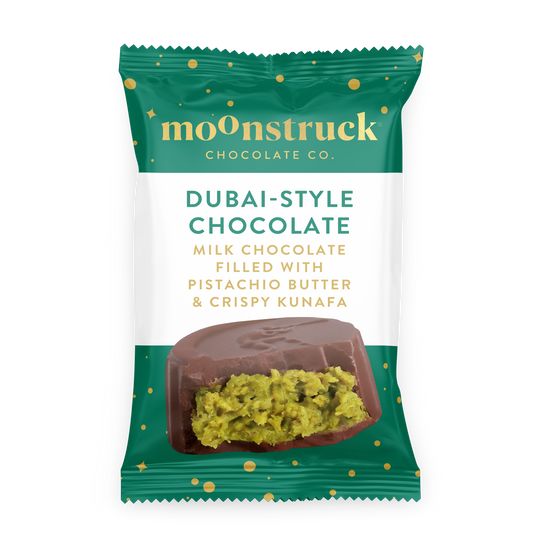 Dubai Chocolate individully wrapped bite size