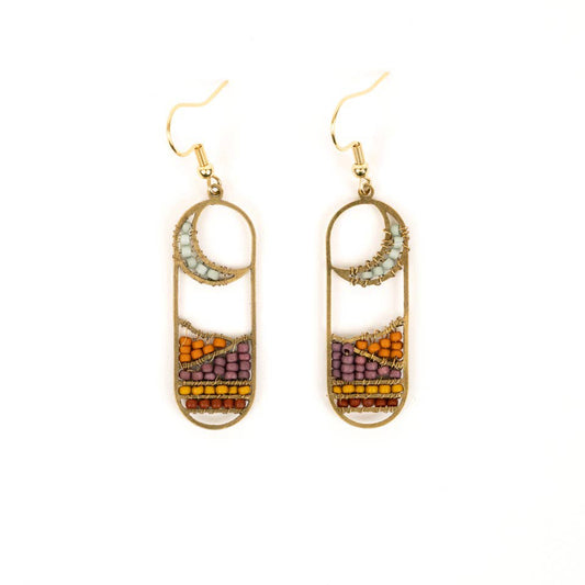 Altiplano - Moonview Earrings: Blush