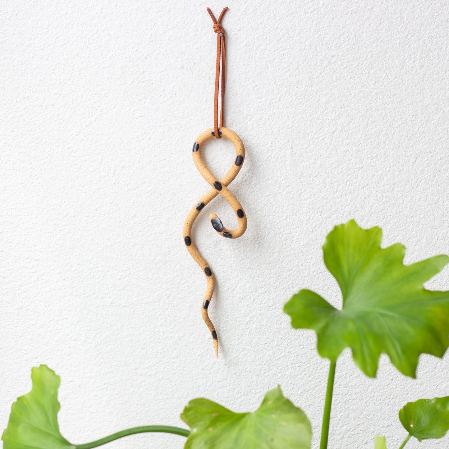 Carter & Rose - Ceramic Snake Ornament: Selma