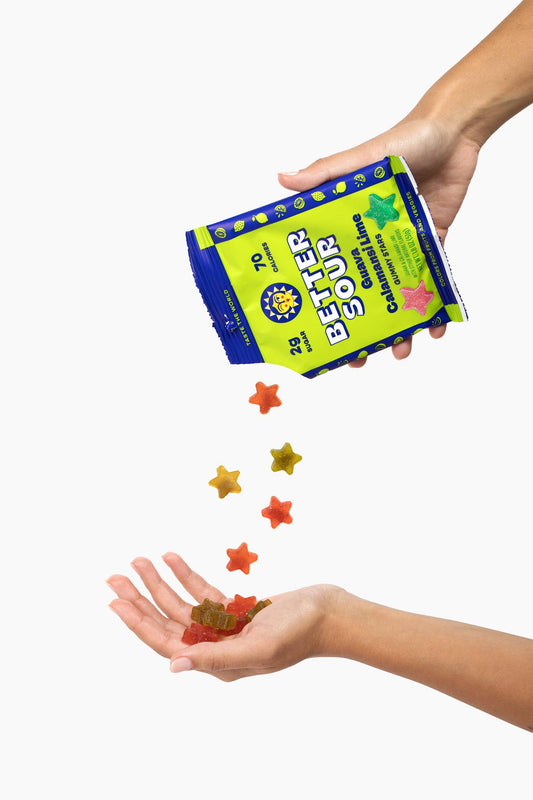 Better Sour - Better Sour | Guava Calamansi Lime Gummy Stars 1.8oz