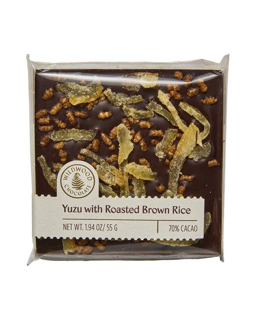 Wildwood Chocolate - Woodland Collection Yuzu and Roasted Brown Rice