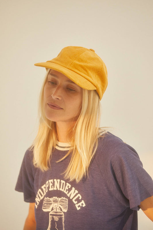 Corduroy Dad Hat (+8 colors): Eggshell