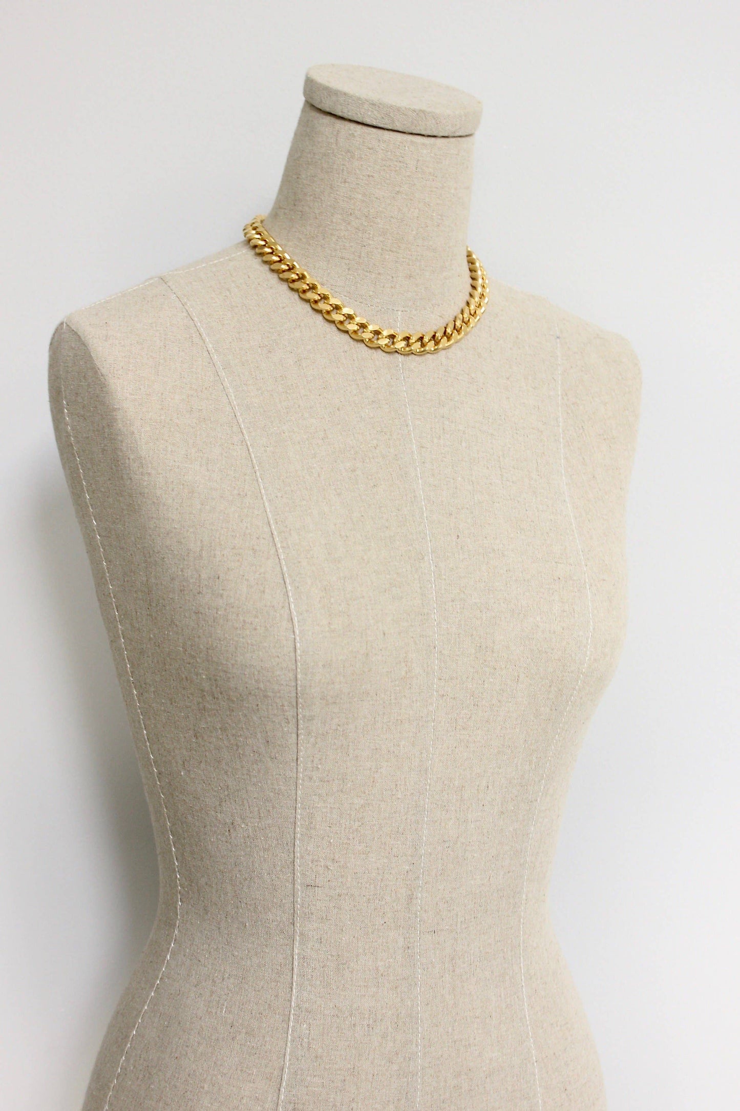 David Aubrey Jewelry - DOR415 Gold Chain Necklace