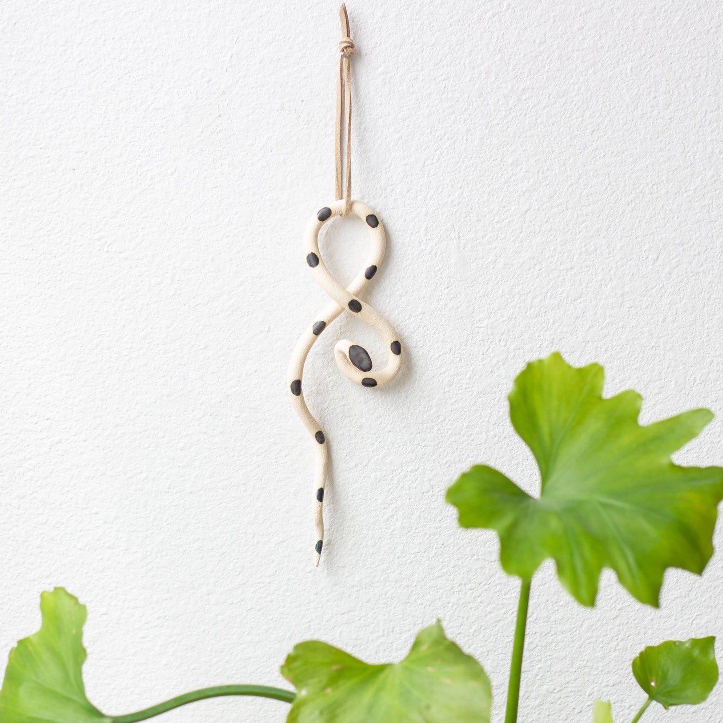 Carter & Rose - Ceramic Snake Ornament: Selma