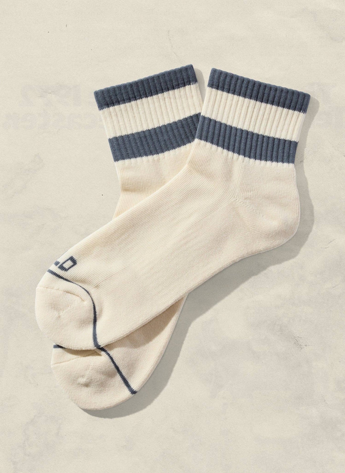 WELD Mfg. - Striped Quarter Socks: Black