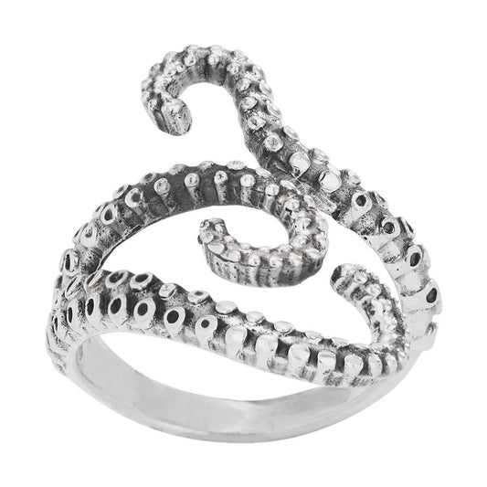 Tiger Mountain Jewelry - Tentacle Embrace Ring: 6