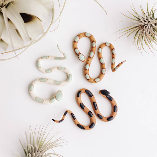 Carter & Rose - Ceramic Snake Set: Desert