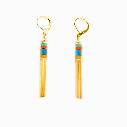 Altiplano - Miyuke Stick Earrings: Southwest