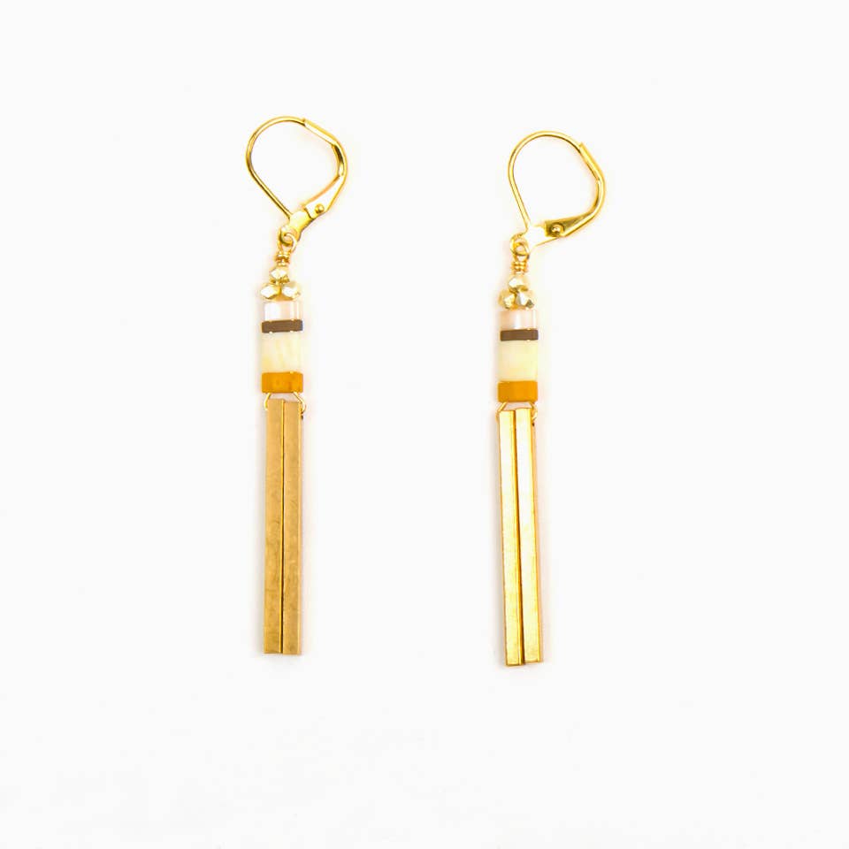 Altiplano - Miyuke Stick Earrings: Fiesta