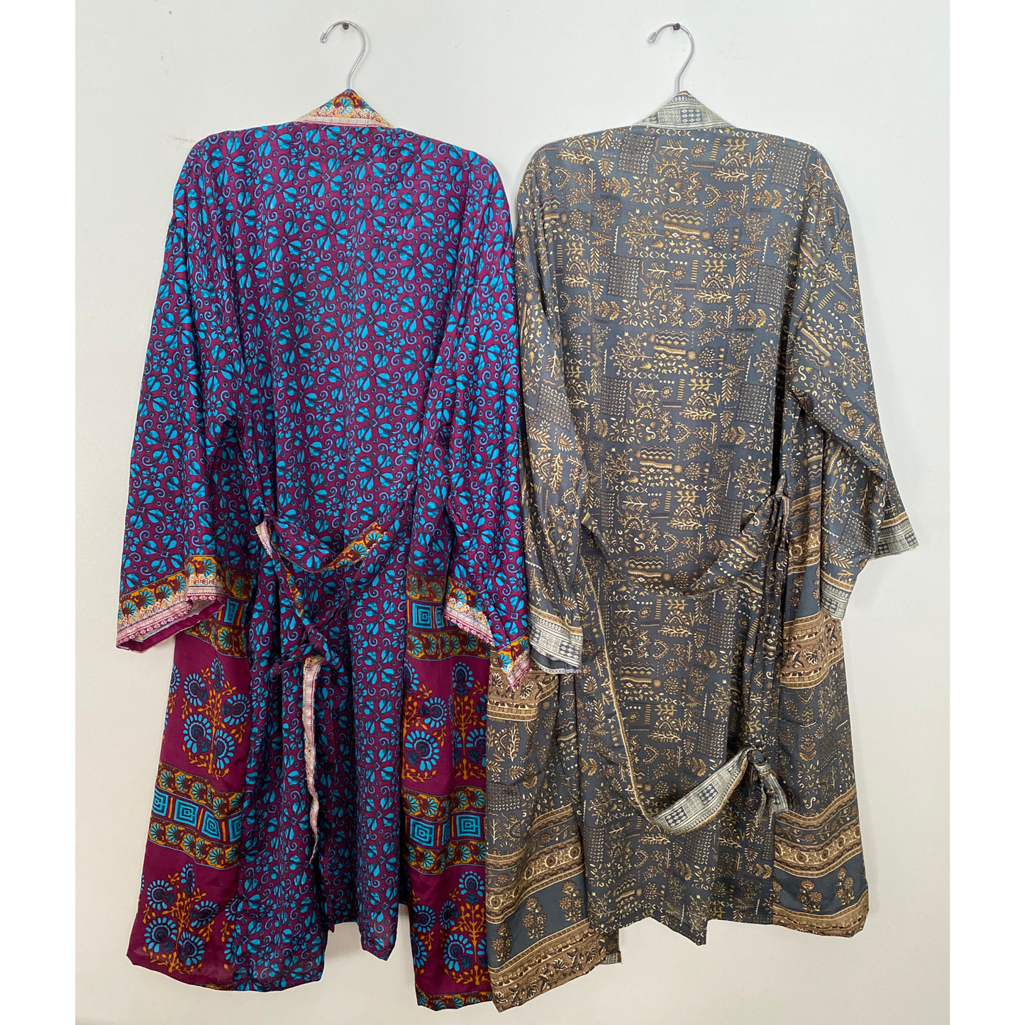Seeds - Silk Robe | Upcycled 100% Silk One Size Luxury