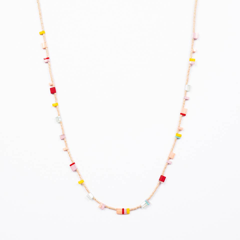 Altiplano - Tila Strand Necklace: Creamy