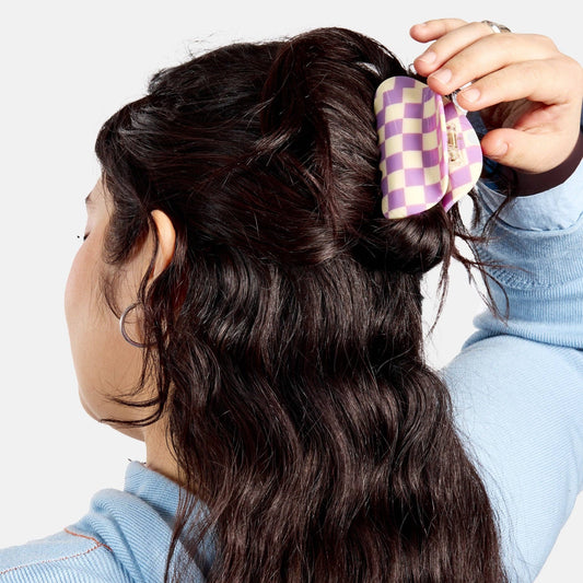 CHUNKS - Checker Claw in Lavender