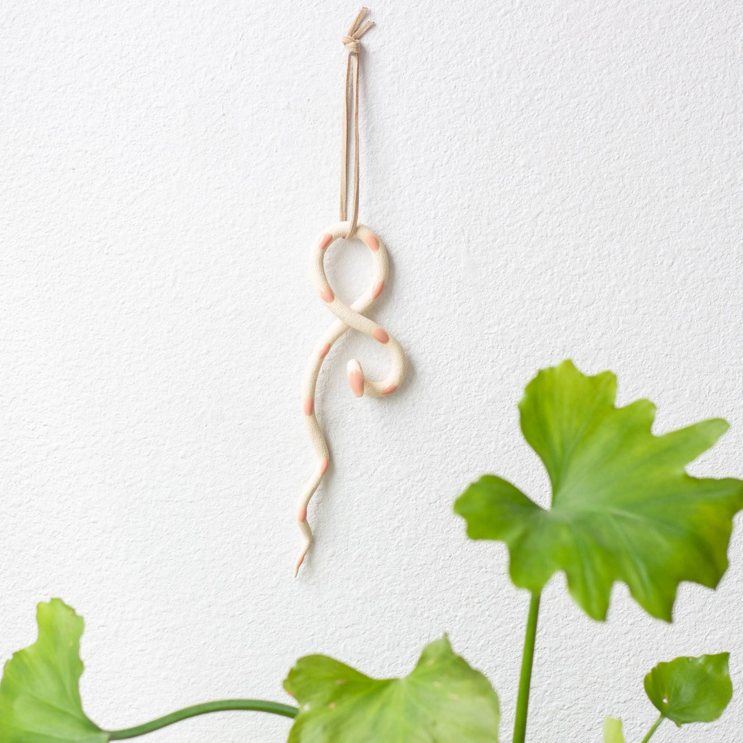 Carter & Rose - Ceramic Snake Ornament: Selma