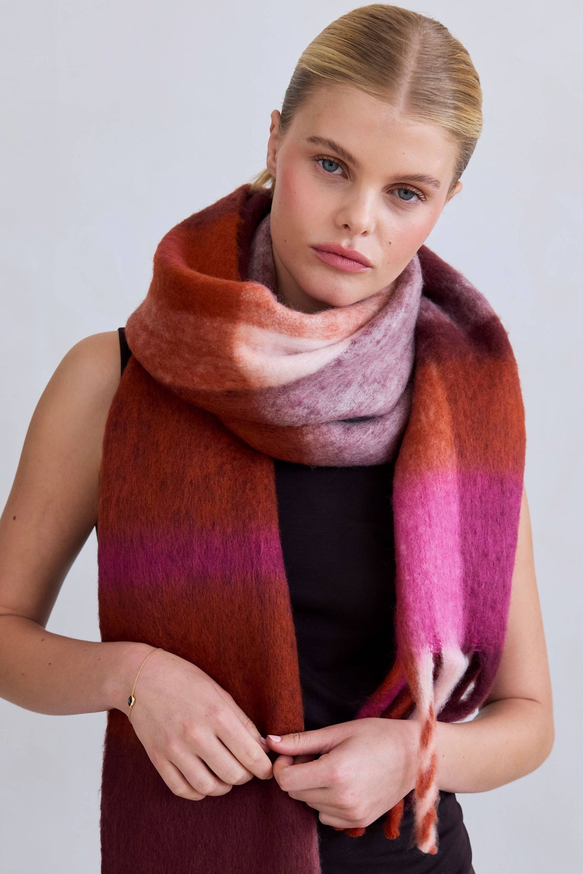 Arctic Fox & Co. - North America - The Stockholm Scarf - 100% Recycled - Autumnal Falls - FW26