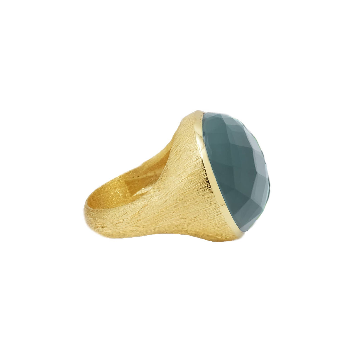 Marcia Moran - Haven Ring: Green Amethyst / 7