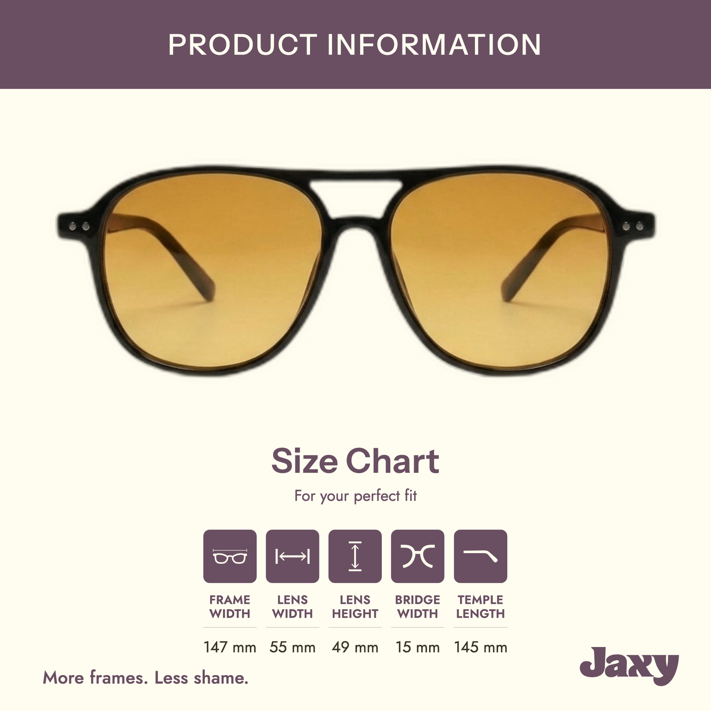 Jaxy Eyewear - Eastwood - Retro Polarized Aviator Unisex Sunglasses: Grey