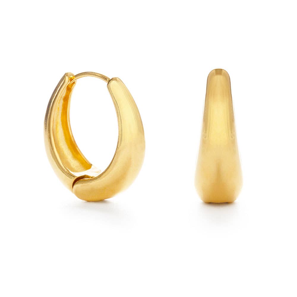 Sofia Huggie Hoops - Medium