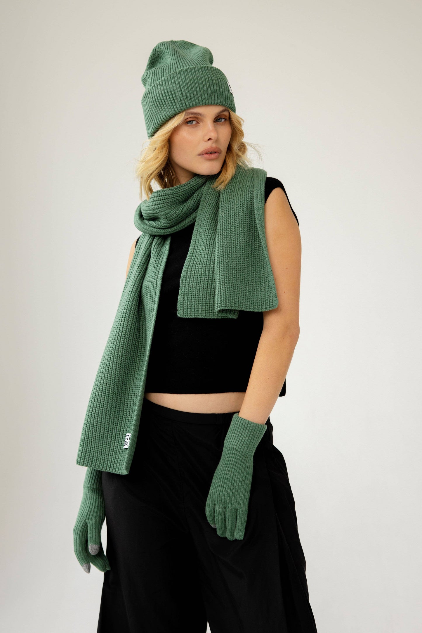 Recycled Bottle Gloves - Forest Fern - FW25