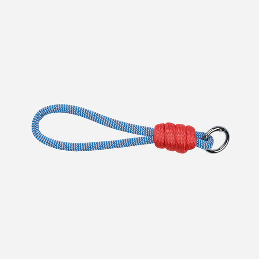 Colorblock Loop Keychain: Poppy