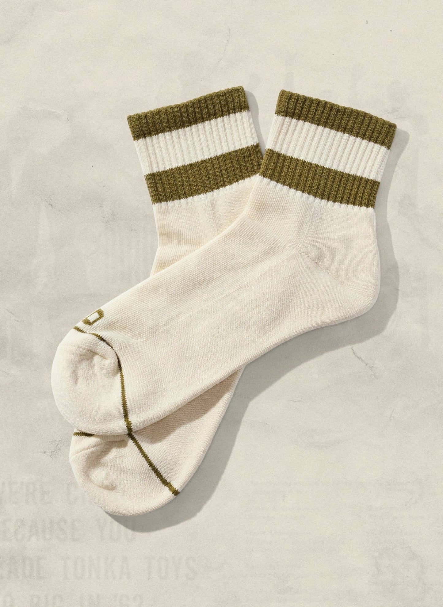 WELD Mfg. - Striped Quarter Socks: Black
