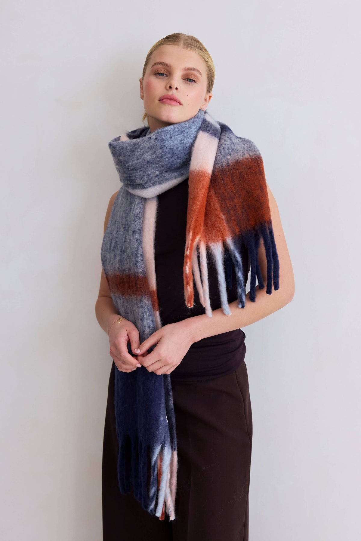 Arctic Fox & Co. - North America - The Stockholm Scarf - 100% Recycled - Winter Lagoon - FW26