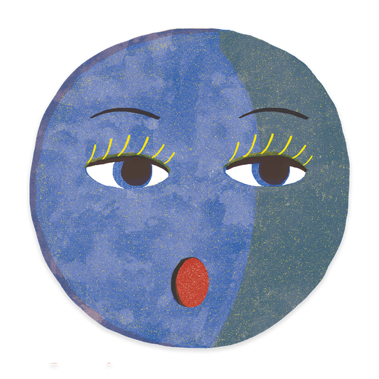 Isatopia - Moon | Lune - individual sticker