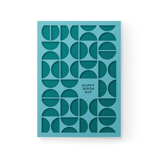Dear Beni - Happy Bday Circles Pocket Card