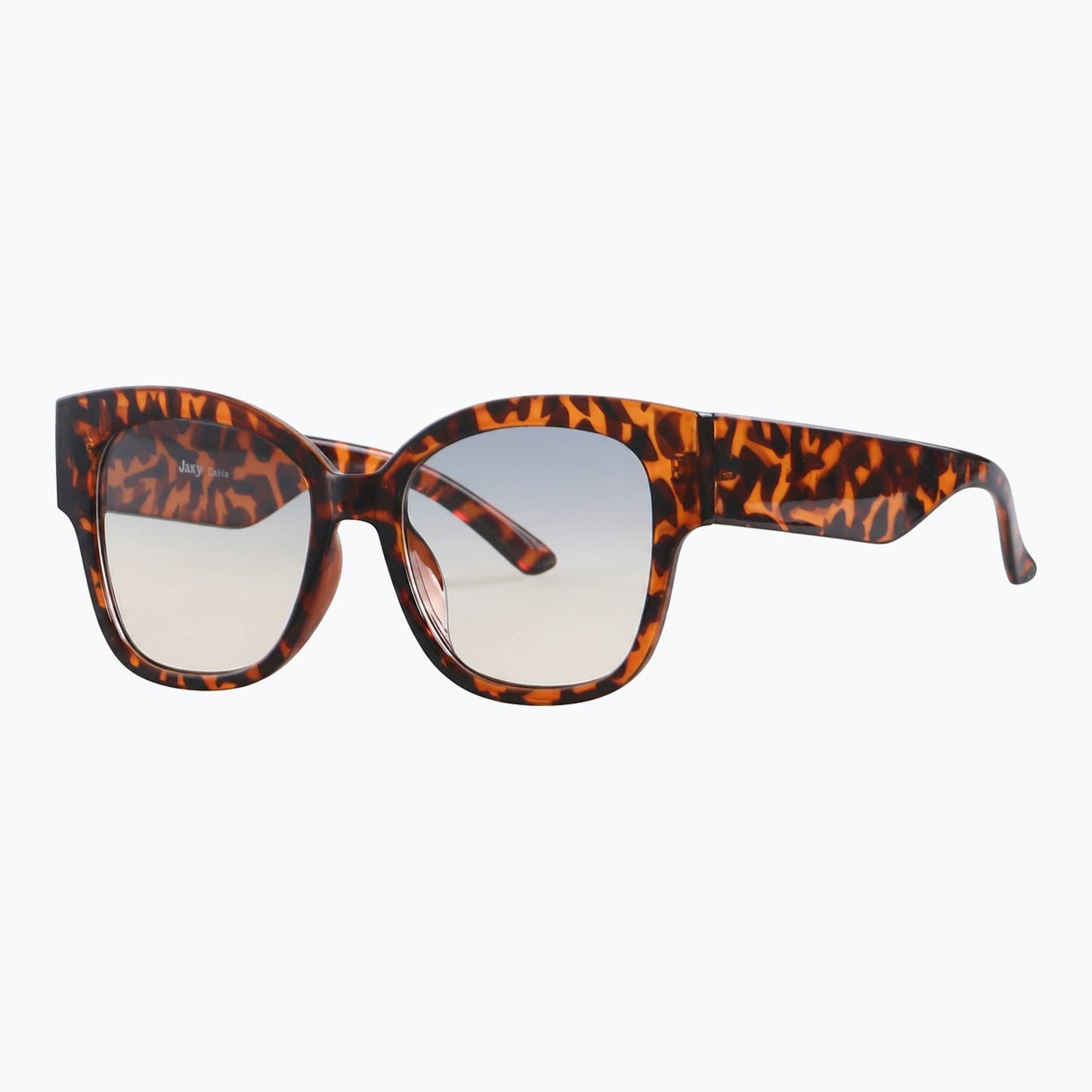 Jaxy Eyewear - Dahlia - Retro Oversized Sunglasses for Women: Amber/Pink