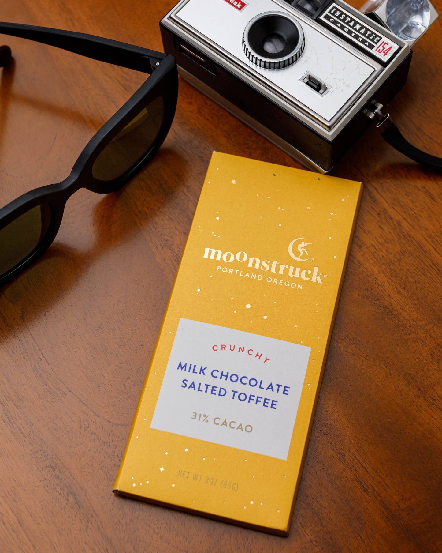 Moonstruck Chocolate Co - Crunchy Milk Salted Toffee Bar