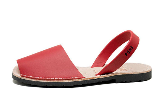 Pons Shoes - Classic Women - Red: 6