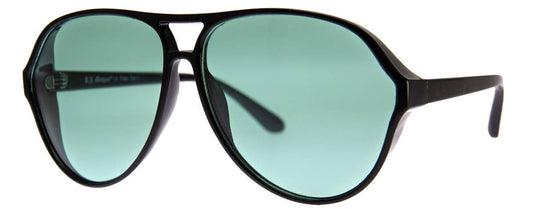 A.J. Morgan - Captain Nemo - Sunglasses: Black/Green