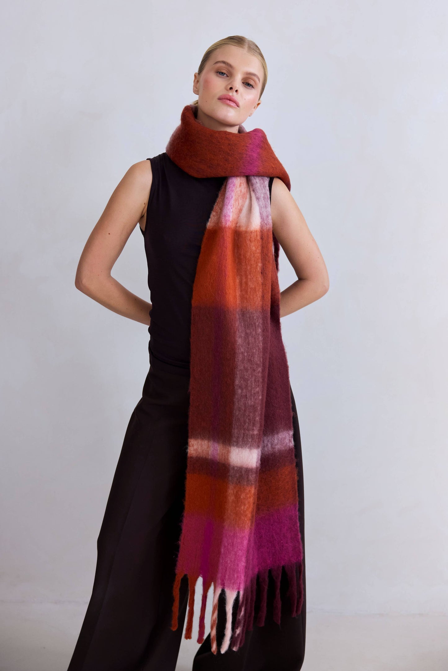 The Stockholm Scarf - 100% Recycled - Autumnal Falls - FW25