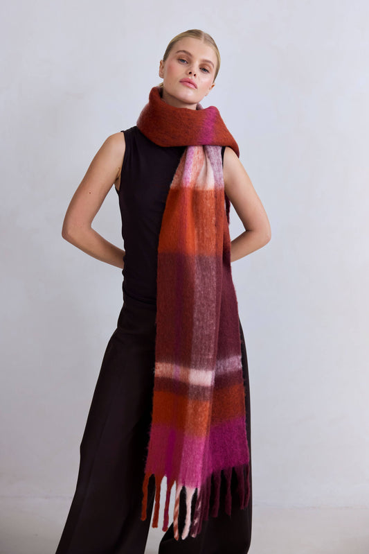 The Stockholm Scarf - 100% Recycled - Autumnal Falls - FW25