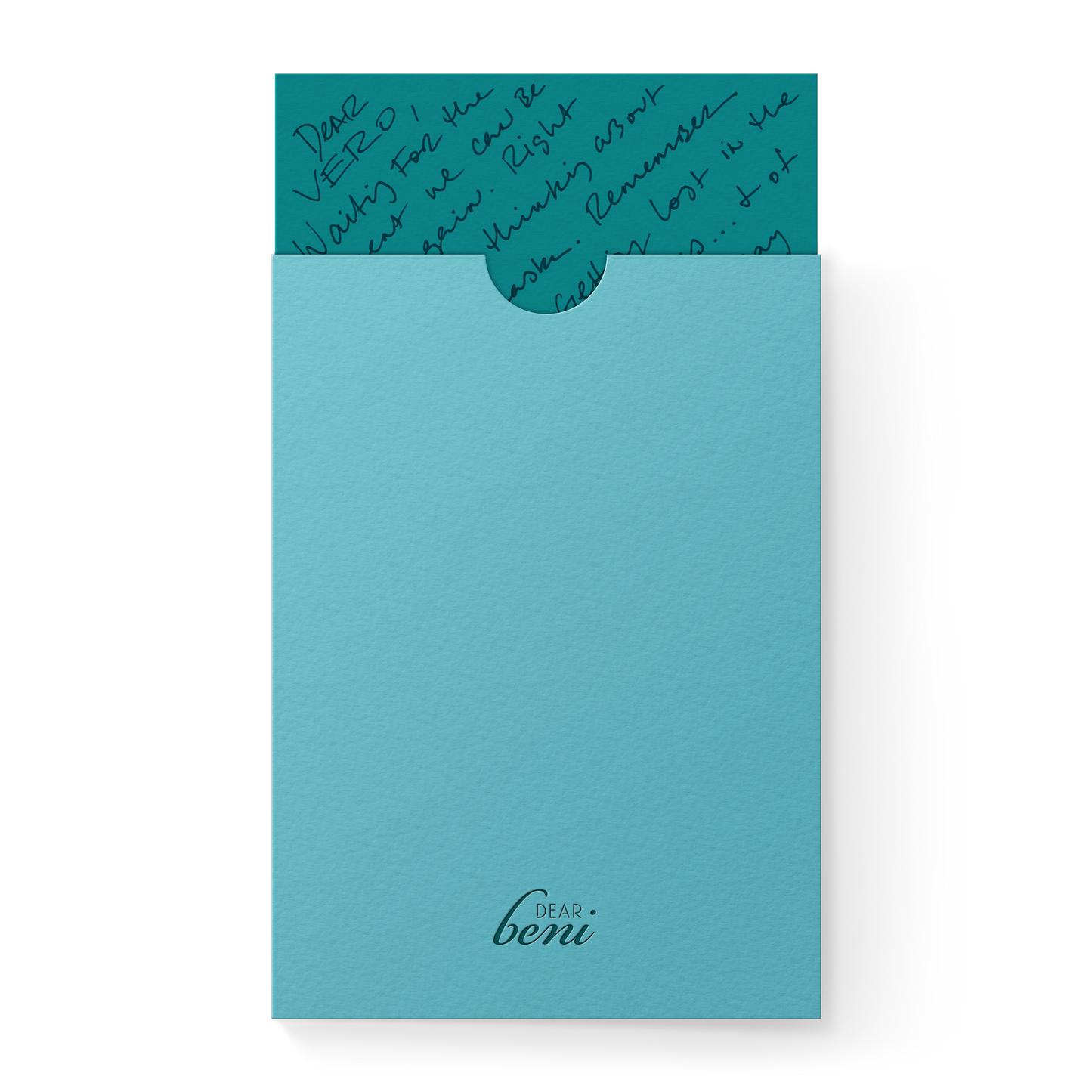 Dear Beni - Happy Bday Circles Pocket Card
