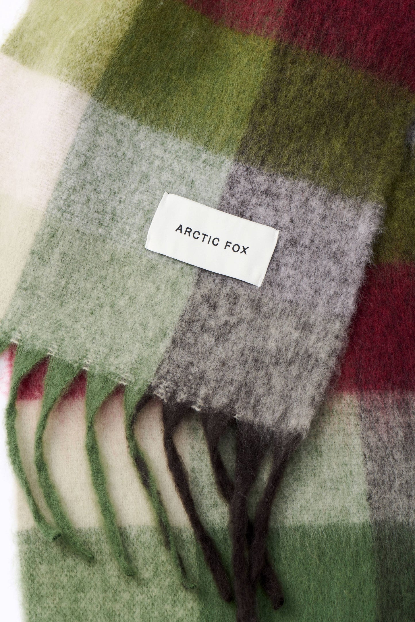 The Reykjavik Scarf - 100% Recycled - Mossy Green - FW25